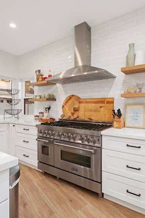 Private kitchen - 2-acre Modern Boho Creekside Country Retreat (sleeps 14) (Loomis)