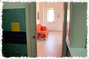 Basic Apartment | Living area - Residence La Caletta (Isola di Capo Rizzuto)
