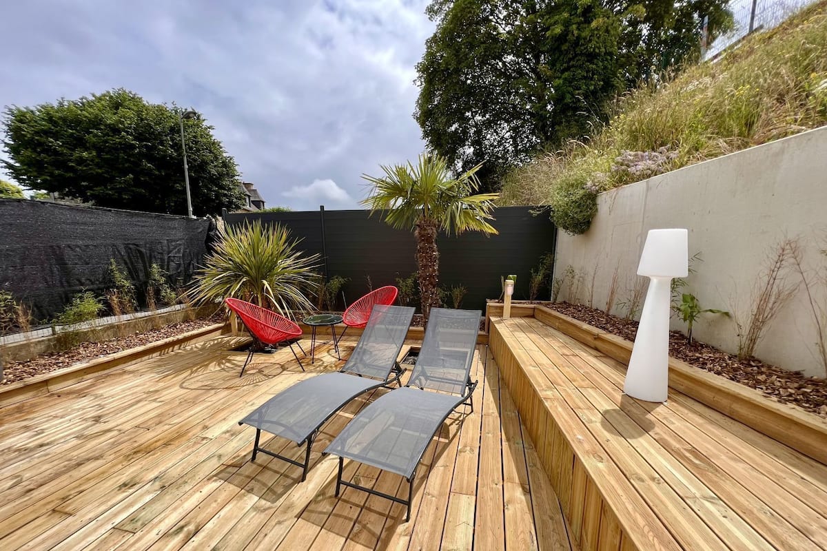 Dobbeltværelse til brudepar | Terrasse/gårdhave