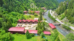 Fassade der Unterkunft