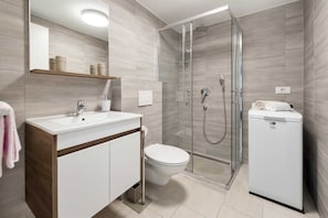 Hair dryer, towels - KATARINA One-Bedroom Apartment with Terrace 2 (Rovinj)