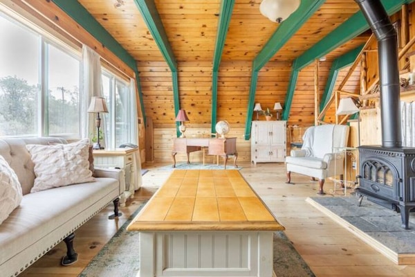 Uitzicht vanuit accommodatie