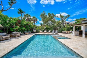 Una piscina climatizada