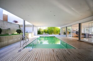 Una piscina climatizada