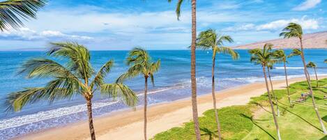 Am Strand, Strandtücher