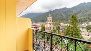 Quarto luxo | Terraço/pátio