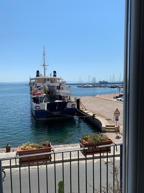 Blick von der Unterkunft