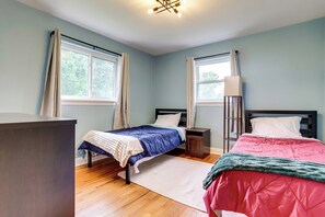 5 Schlafzimmer, Bügeleisen/Bügelbrett, Reisekinderbett, kostenloses WLAN