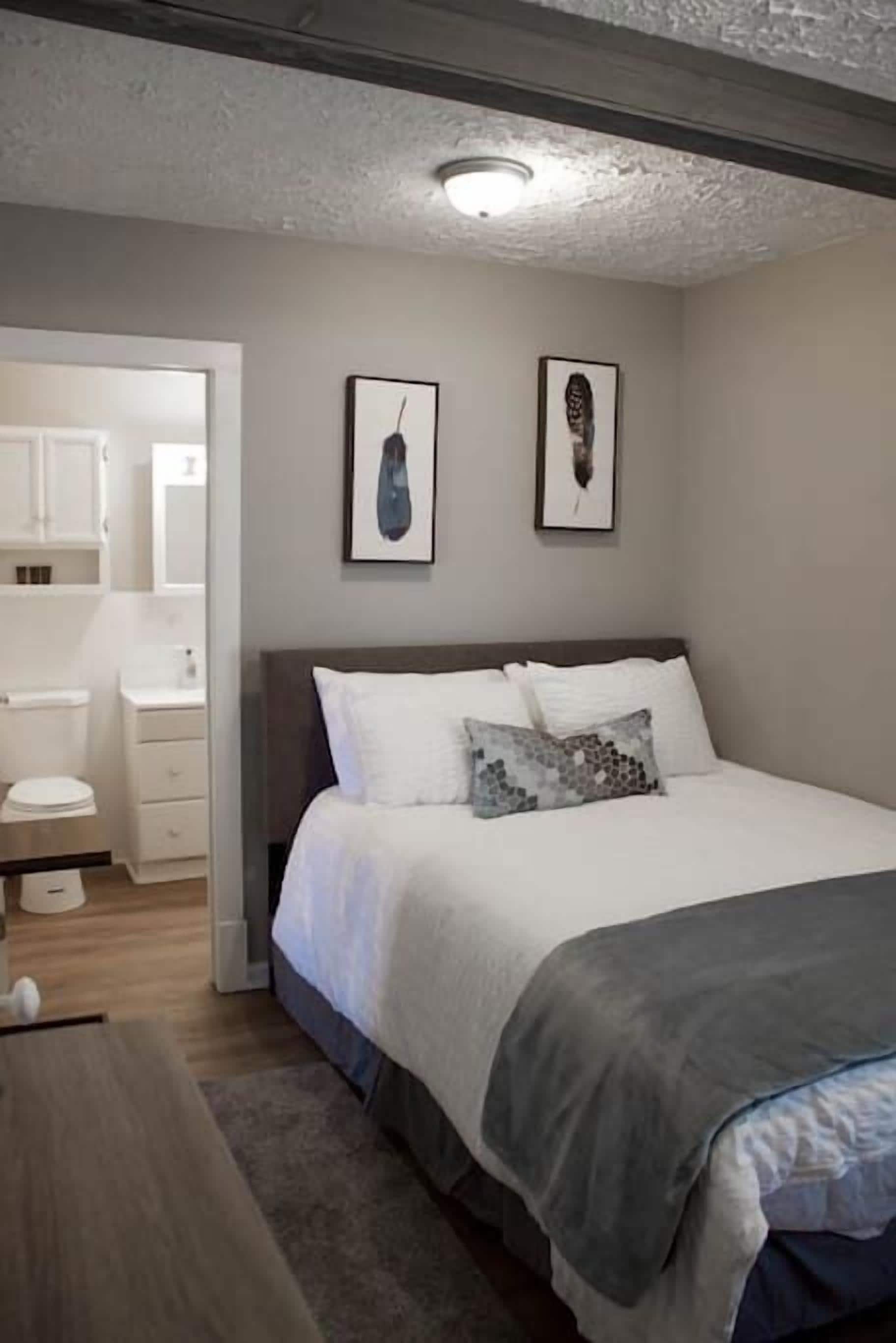 2 bedrooms, iron/ironing board, travel crib, WiFi