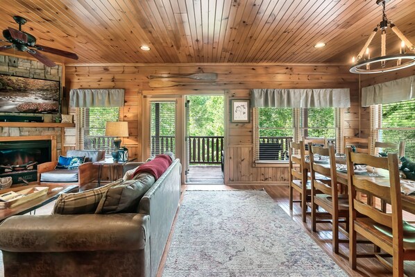 Smart TV, DVD player, video library