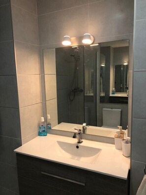 Dusche, Handtücher