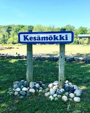 Property grounds - Perfect getaway! Modern, rustic cottage on the St. Joseph River. (St. Joseph)