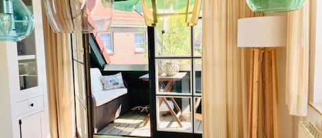 TV, DVD player, stereo