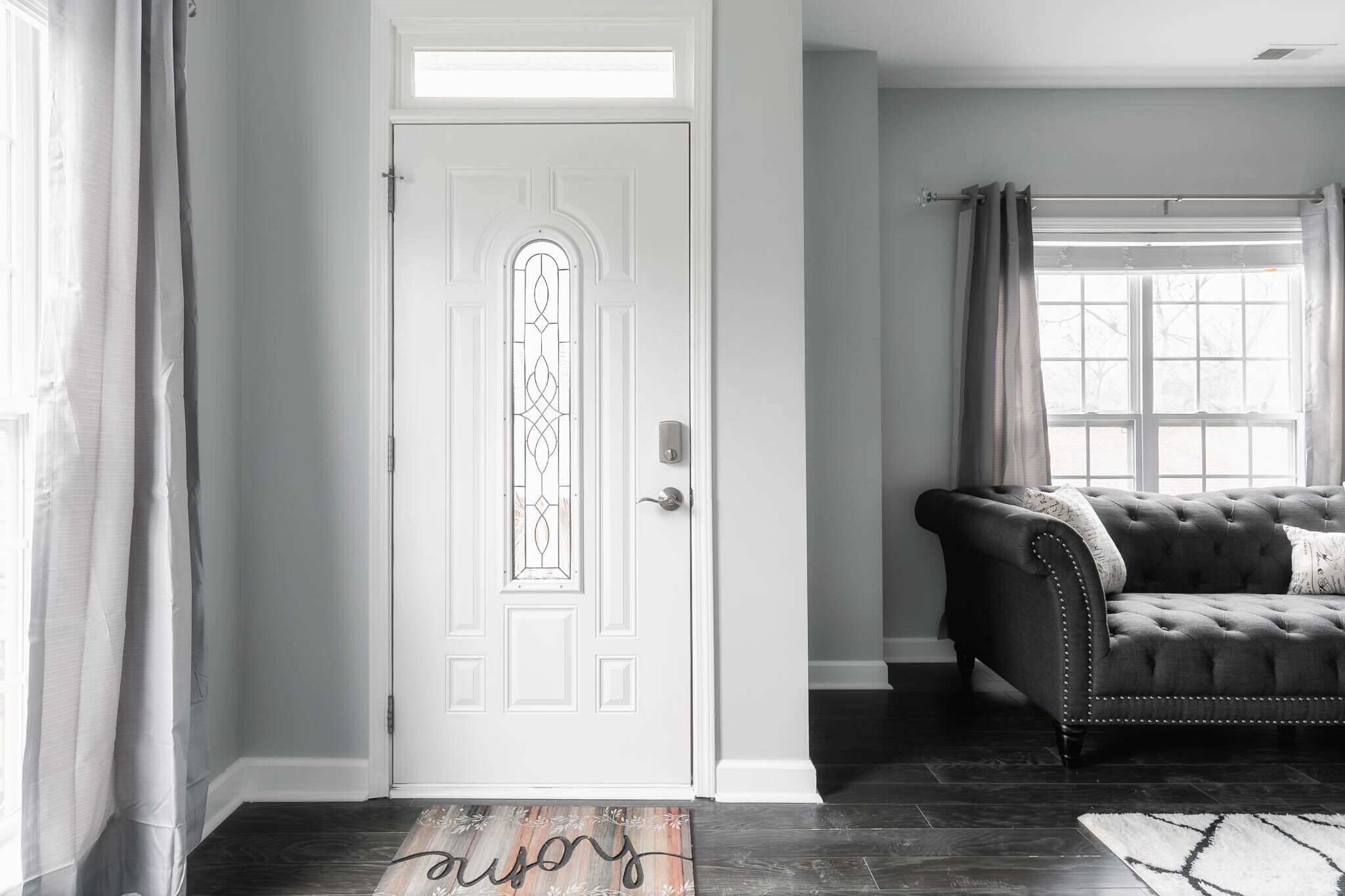 Smart-tv och eldstad