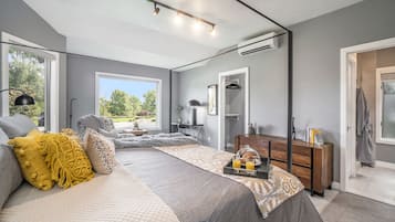 1 dormitorio, escritorio, tabla de planchar con plancha y wifi gratis