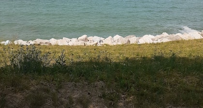 House 1 mile from Geneva on Lake. We have several wineries in the area.