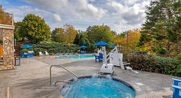 Piscine couverte, piscine extérieure