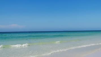 Accommodatie ligt op het strand