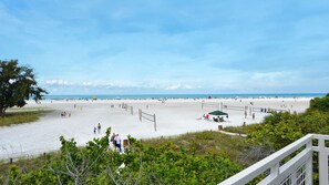 On the beach