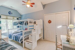 4 chambres, fer et planche à repasser, Wi-Fi gratuit