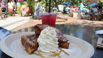 Udendørs spisemuligheder