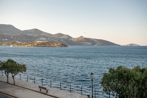 Vue depuis lâhĂ©bergement