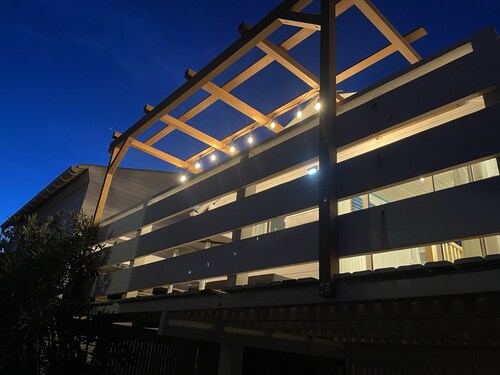 Authentic wooden chalet with sea view sleeps 4