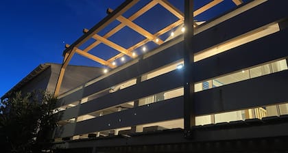 Authentic wooden chalet with sea view sleeps 4