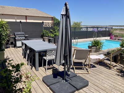 Villa Avec Piscine, vue Magnifique sur la Camargue