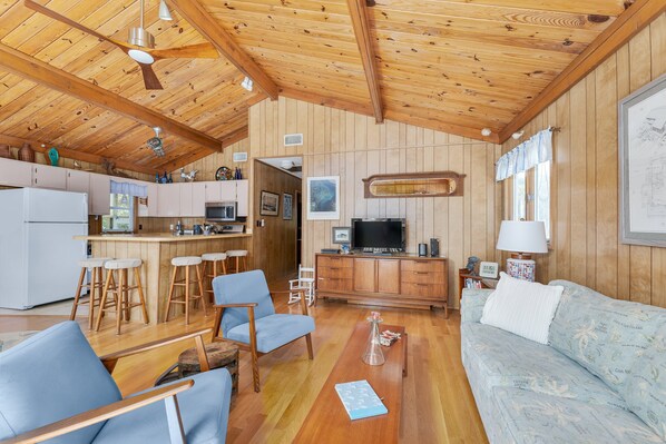 Fernseher, DVD-Player, Bücher, Videothek