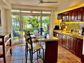 Fridge, microwave, stovetop, coffee/tea maker - Best Location Studio Near Los Muertos Beach Clubs! (Puerto Vallarta)