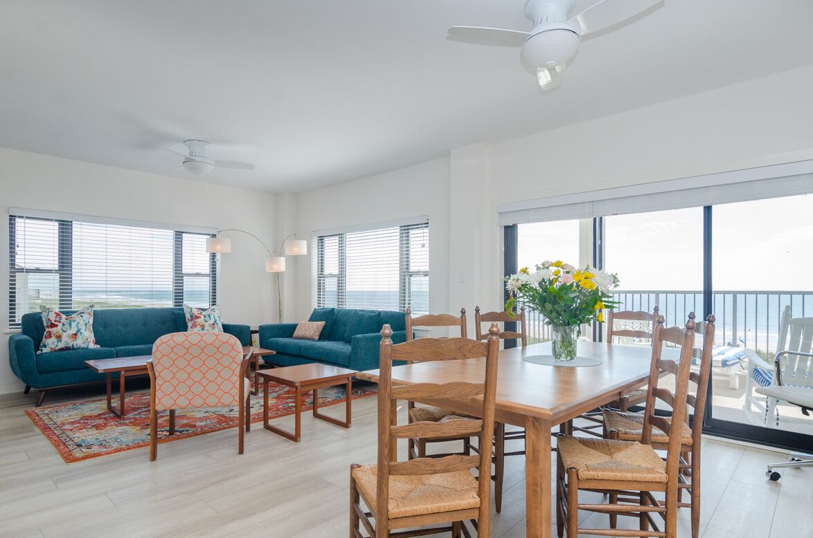 Stunning oceanfront end unit in Duneridge!