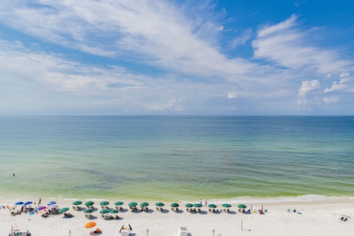 New Listing! Gulf Front Ocean Breeze West Condo Has Upper Level Views!