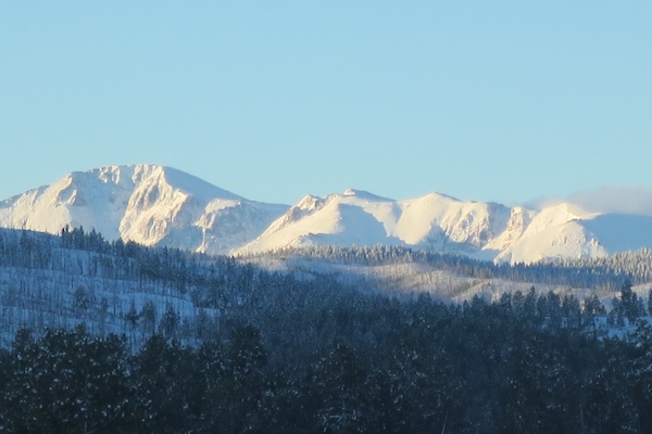 This is your view from the deck (zoomed in)