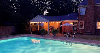 Eclectic 4 Bedroom Getaway with Private Pool!