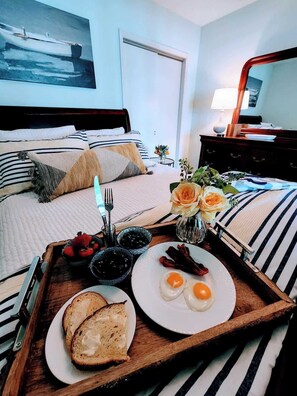 4 bedrooms, iron/ironing board, travel crib, WiFi