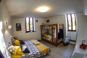 4 bedrooms, iron/ironing board, travel crib, WiFi