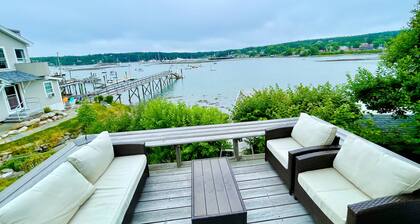 Historic Oceanfront Home with private dock and boat house. Walkable to town.