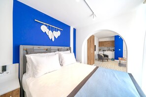 Standard Apartment ( No view) | 1 bedroom, in-room safe, blackout curtains, iron/ironing board - Noa Suite Hotel - Adults Only (Bodrum)