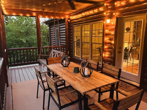 Luxury Lodge Fire Pit, Hot Tub, & Sauna