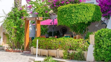 Overnattingsstedets uteområder