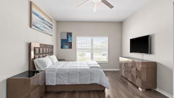 4 habitaciones, escritorio, tabla de planchar con plancha y wifi gratis