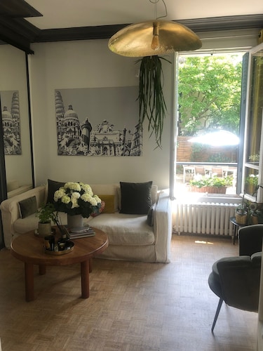 Maison avec jardin a 10 min de Paris pour 4 personnes