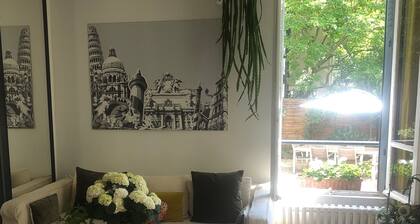 Maison avec jardin a 10 min de Paris pour 4 personnes