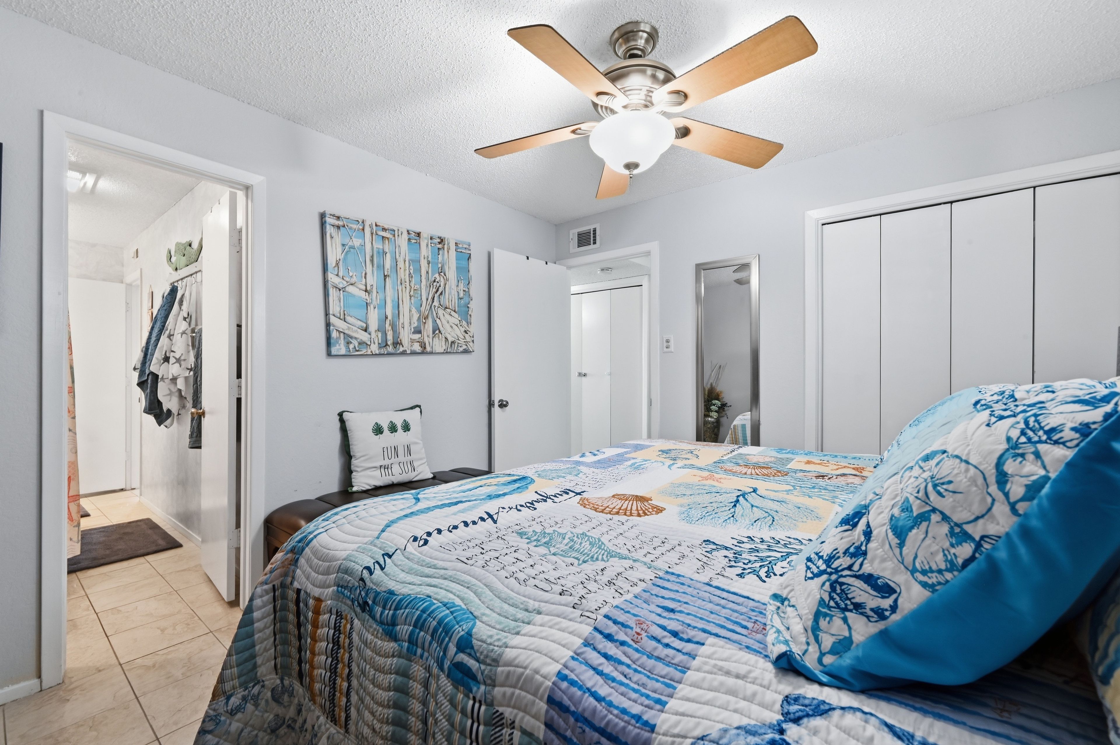 1 bedroom, iron/ironing board, free WiFi, bed sheets