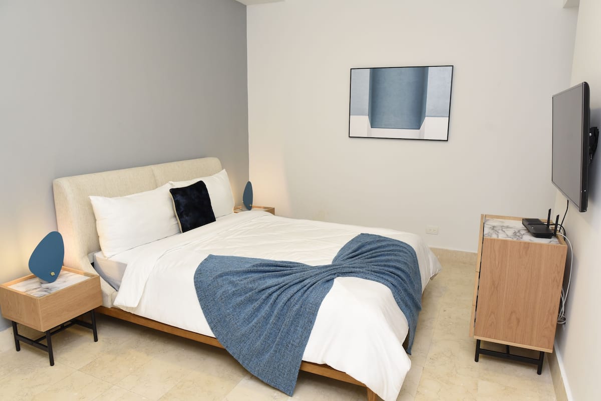 Apartamento de lujo 59A | 2 Schlafzimmer, hochwertige Bettwaren, Daunenbettdecken
