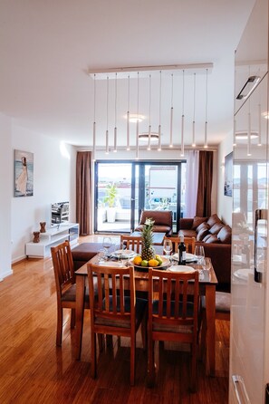 Design Apartment, 2 Bedrooms, Terrace, Sea View | In-room dining - Deluxe Apartment Isabela Prague (Zadar)