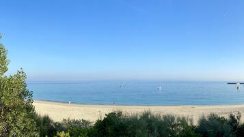 Accommodatie ligt op het strand