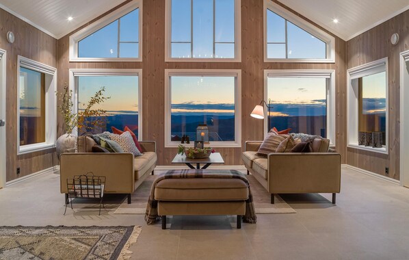 TV connectée, cheminée