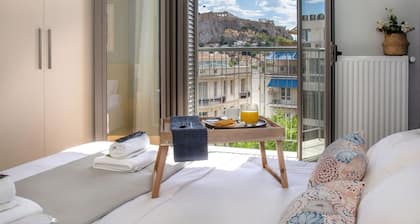 Brand new 3bdr Apt in Syntagma with Acropolis view, Luxury Apartment